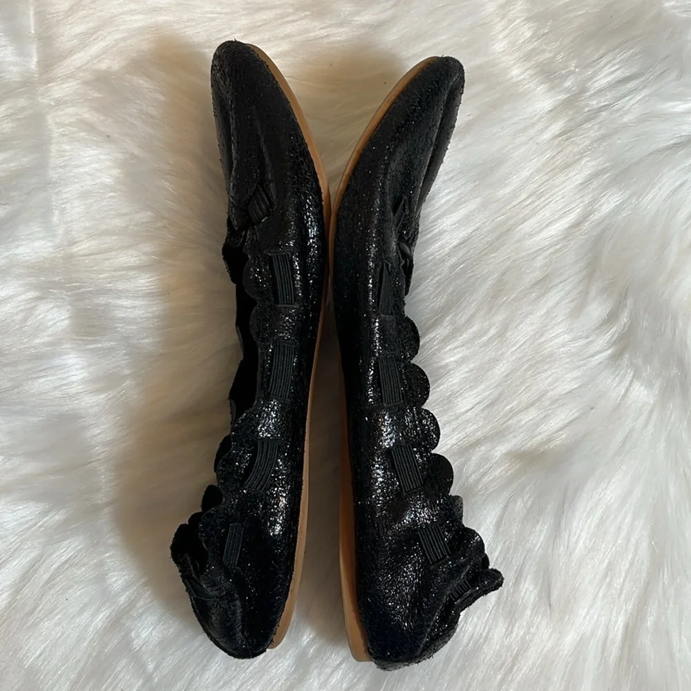 Tucker + Tate Black Flats Girl Dress Shoes
